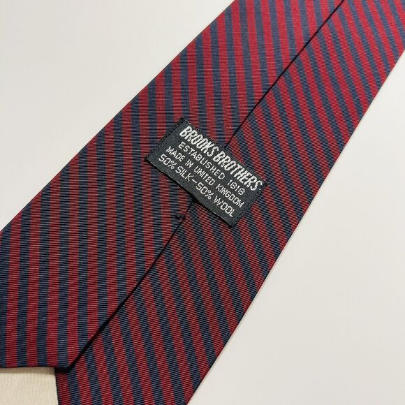 brooks brothers wool tie